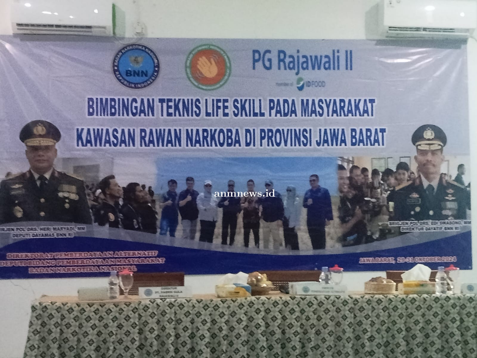 Kepala BNNK Cirebon Tutup Bintek Life Skill