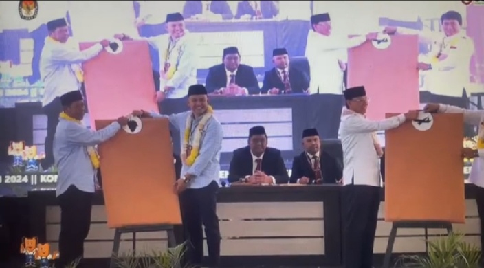 KPU Majalengka Gelar Pengundian Nomor Urut Paslon Pada Pilkada 2024