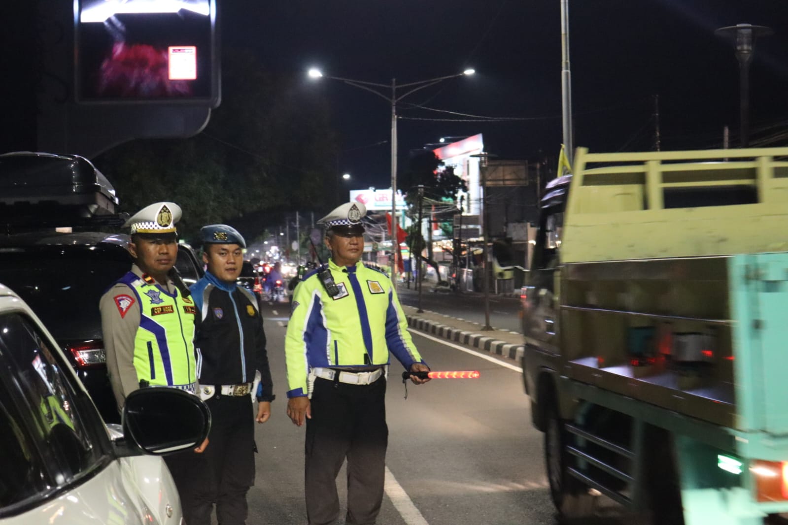 Polres Majalengka Gelar Patroli Gabungan KRYD untuk Jaga Kamtibmas