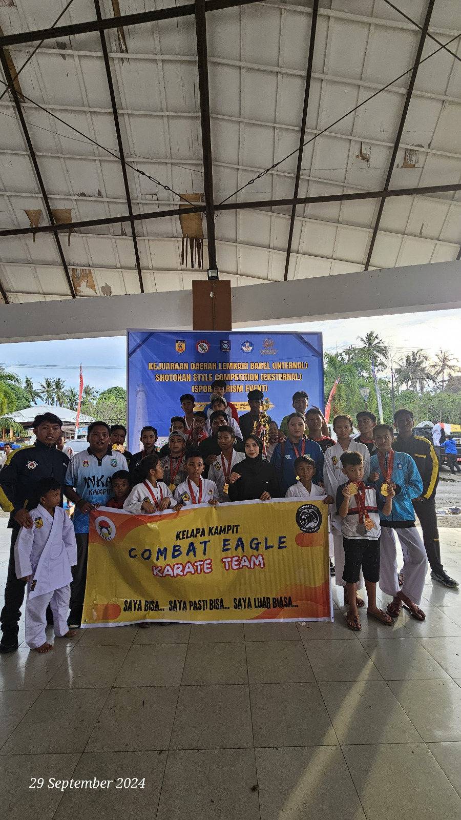 Combat Eagle Karate Team Raih Juara II Wakili Beltim