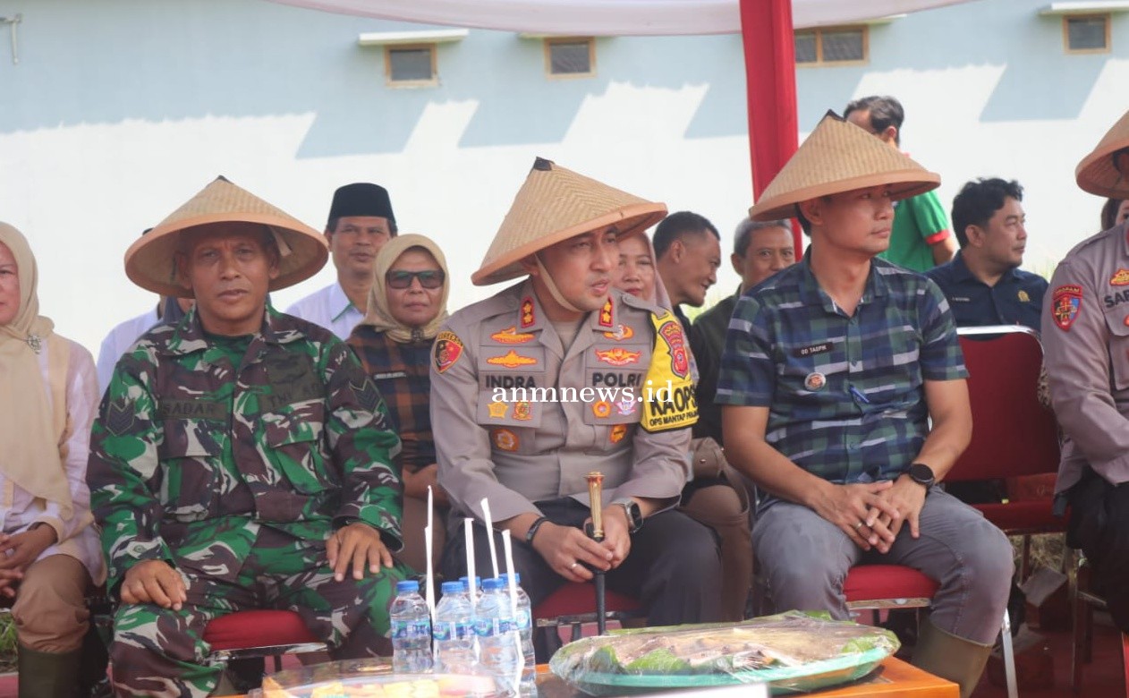 Perkuat Ketahanan Pangan, Kapolres Majalengka Launching Program Pekarangan Pangan Bergizi