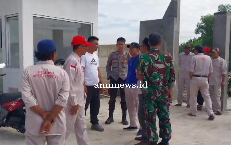 Kapolsek Sumberjaya Pimpin Pengamanan Aksi Demo Masyarakat Dengan Pendekatan Humanis