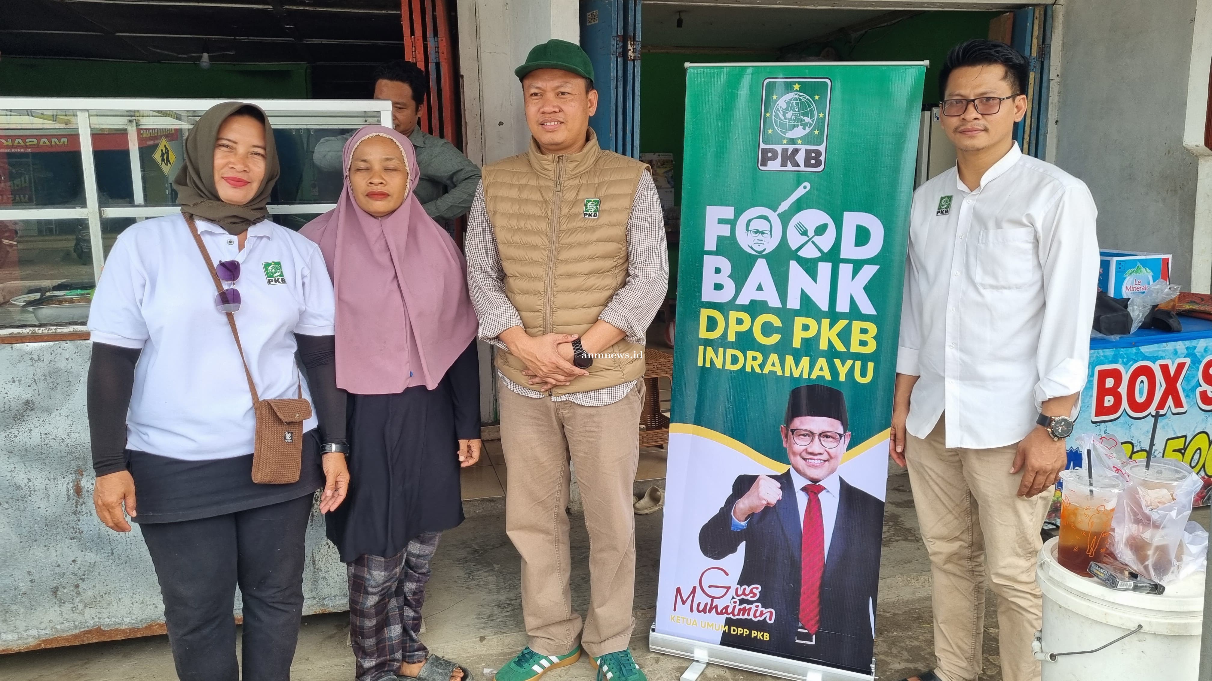 Komitmen Politik Kehadiran, PKB Indramayu Kembali Gelar Foodbank