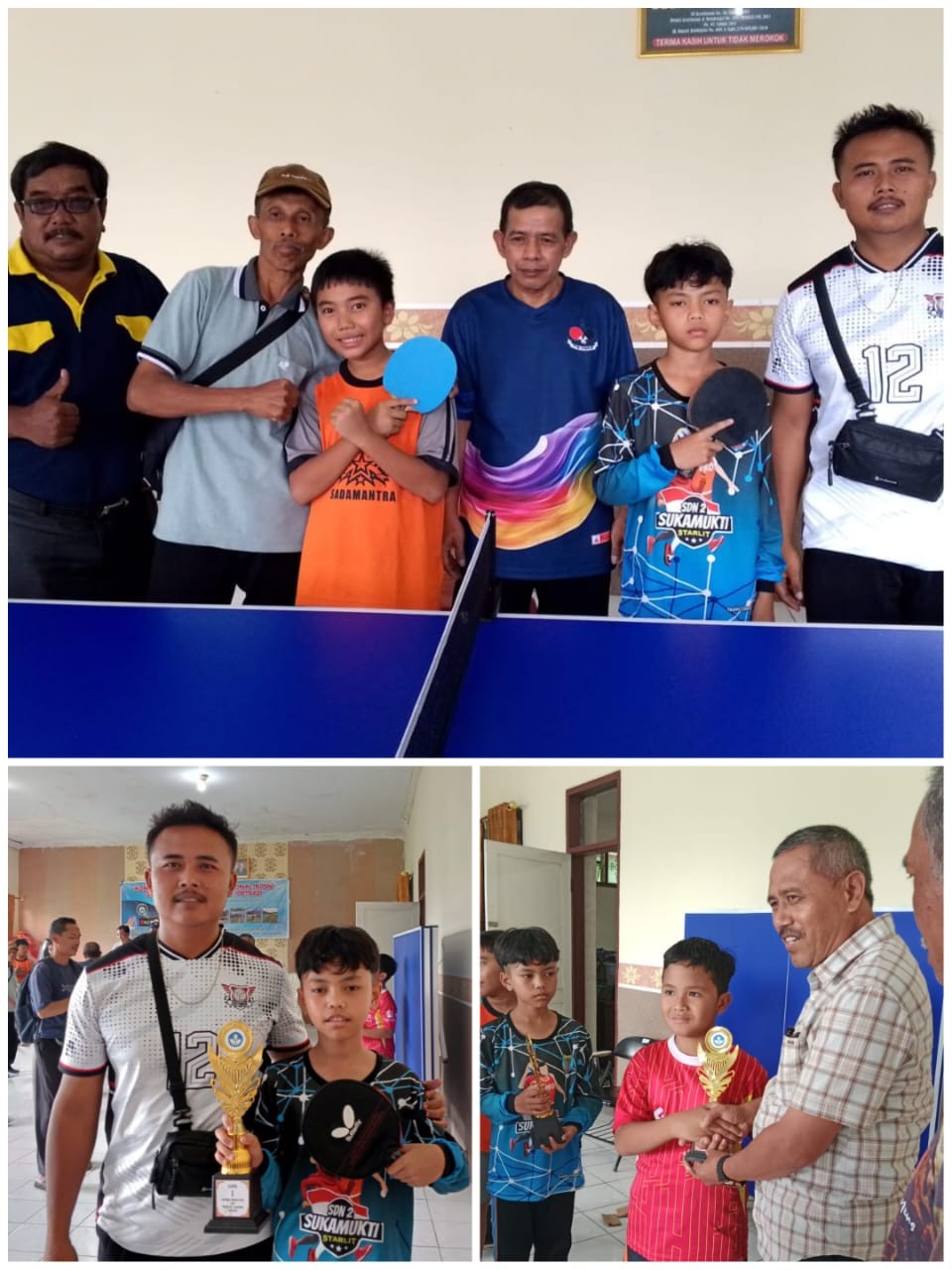 SDN Sukamukti 2 Juara 1 Tenis Meja Tunggal Putra se Kecamatan Jalaksana