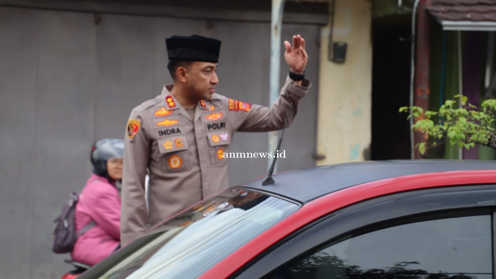 Urai Kemacetan Suasana Ngabuburit, Kapolres Majalengka Terjun Langsung Gatur Lalin