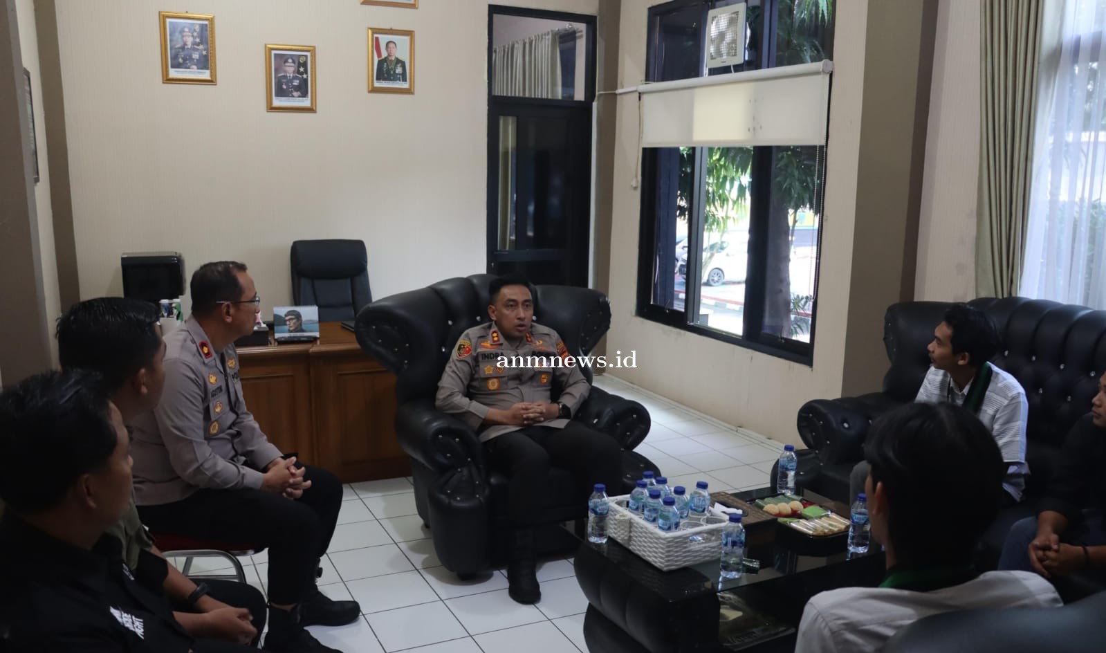 Kapolres Majalengka Sambut Hangat Kunjungan Silaturahmi HMI Cabang Majalengka