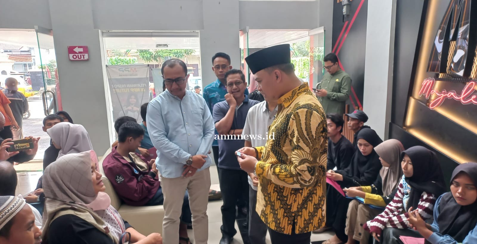 Wabup Majalengka Dena Muhamad Ramdhan Sidak MPP dan Rumah Sakit, Pada Hari Pertama Bertugas