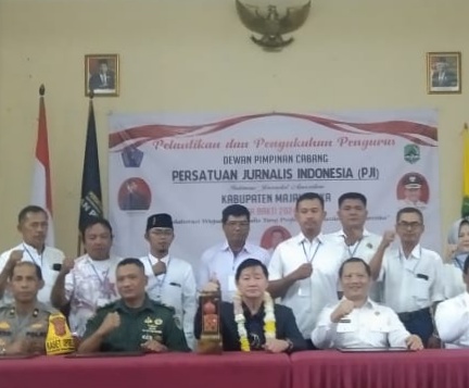DPC Persatuan Jurnalis Indonesia (PJI) Majalengka Resmi Dilantik