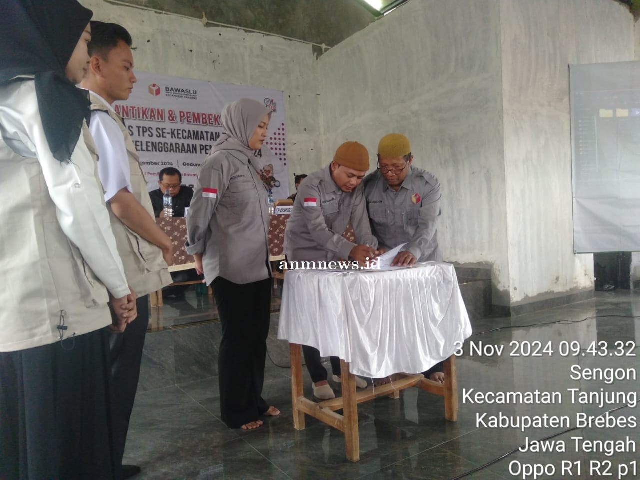 Sebanyak 150 Orang Anggota PTPS Di Kecamatan Tanjung di Lantik
