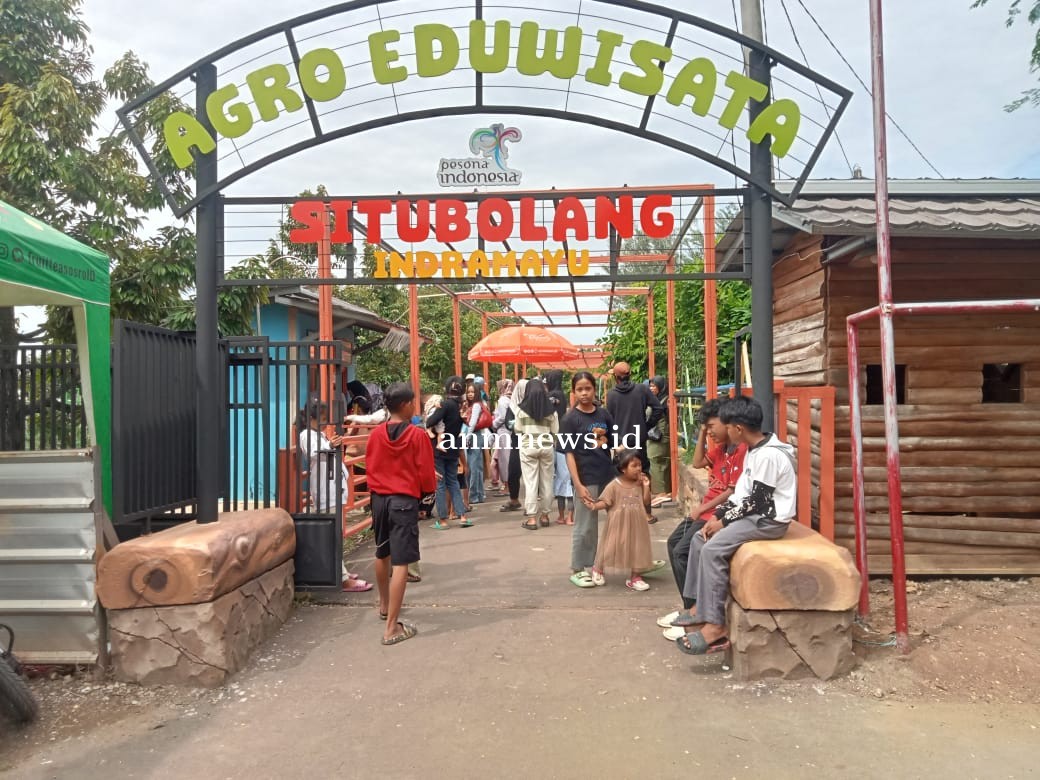 Taman Agrowisata desa Jatisura, Kecamatan Cikedung, Kabupaten Indramayu, murah Meriah