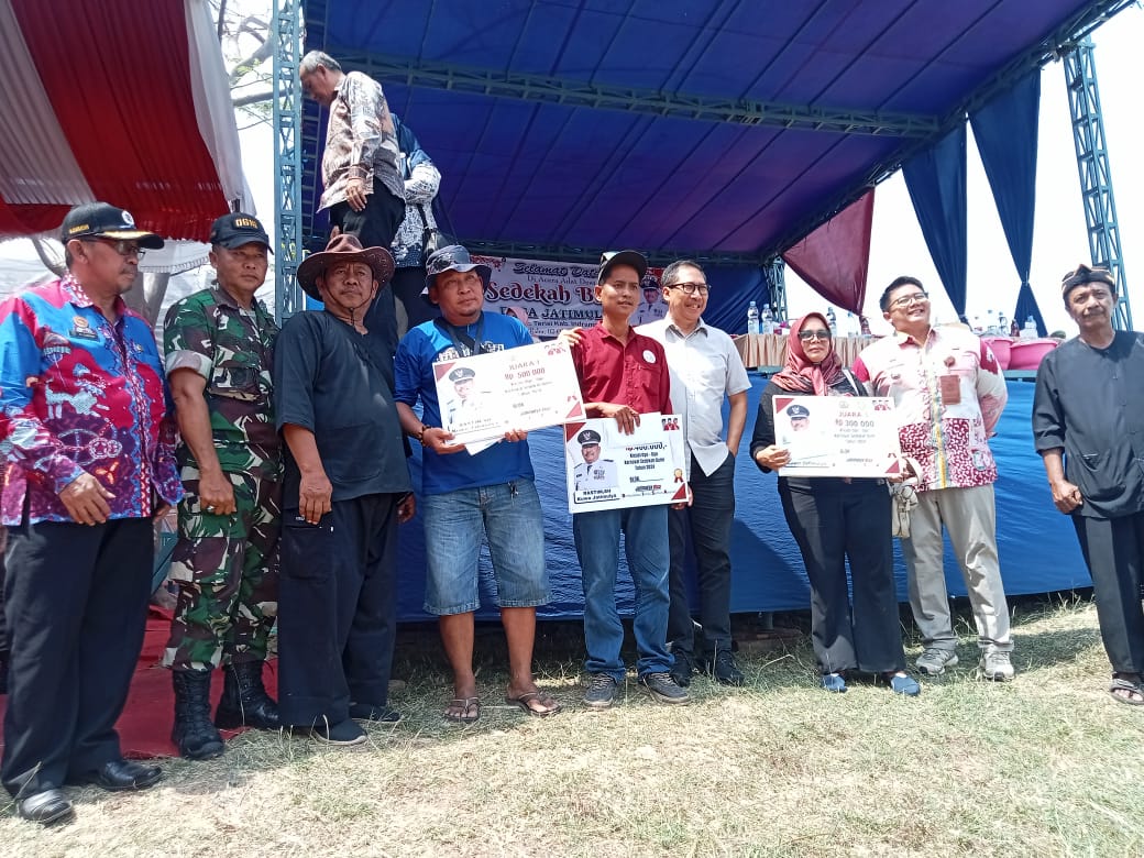 Pemdes Jatimulya Gelar Karnaval menyambut adat Sedekah Bumi