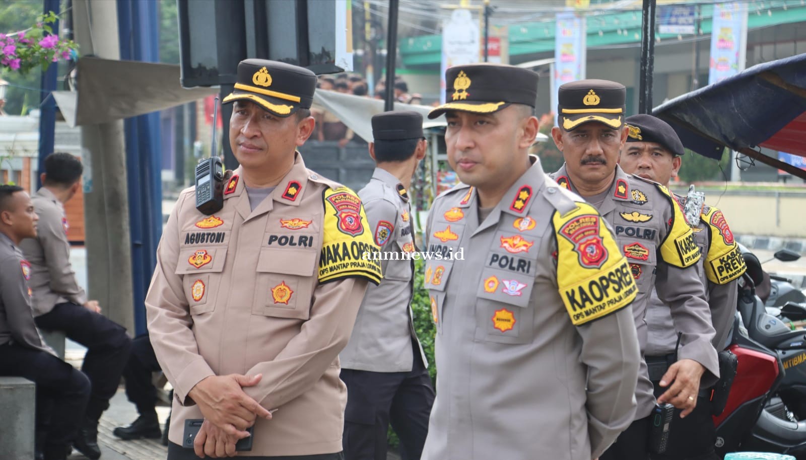 Kapolres Majalengka AKBP Indra Novianto Pimpin Langsung Pengamanan Pelaksanaan Kampanye Akbar