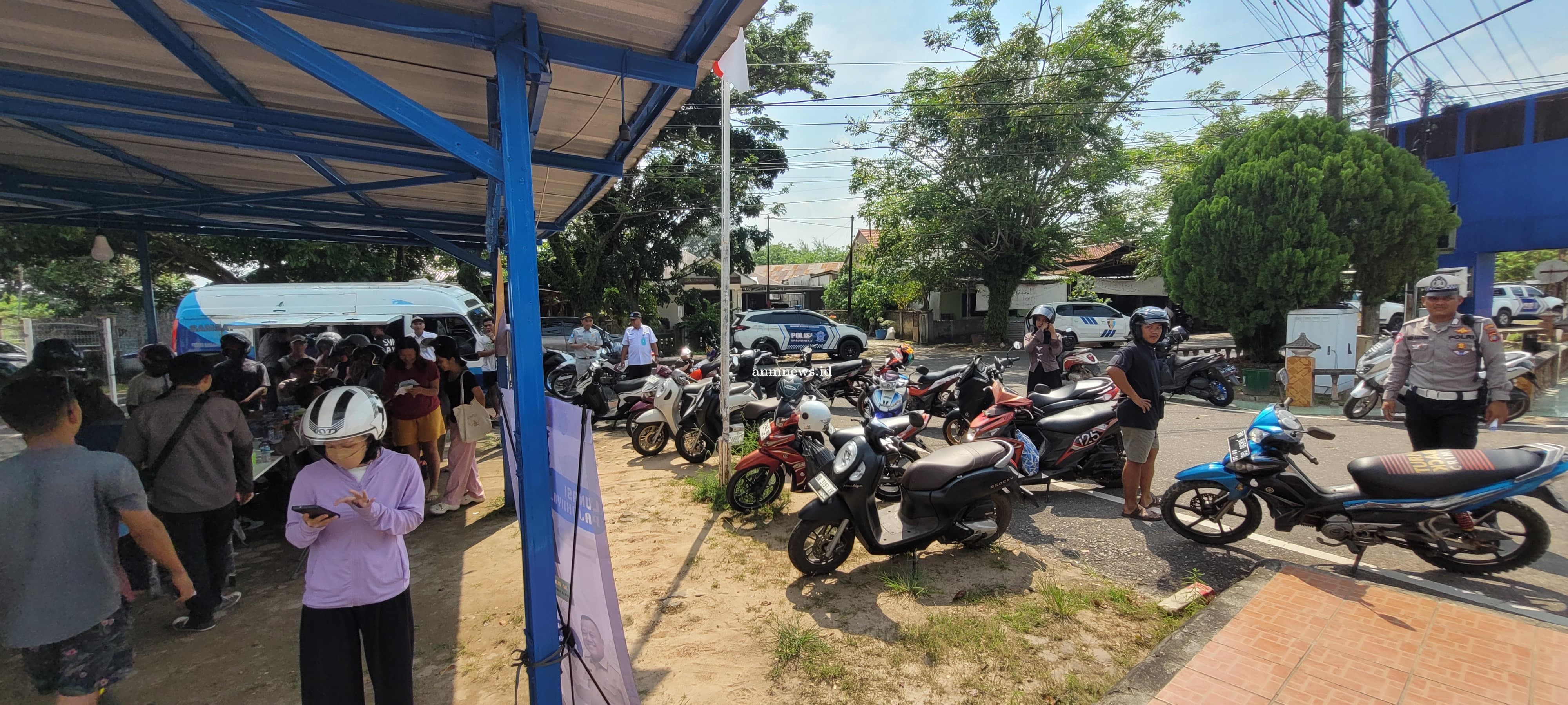 Puluhan Kendaraan Terjaring Razia Operasi Zebra Manumbing 2024