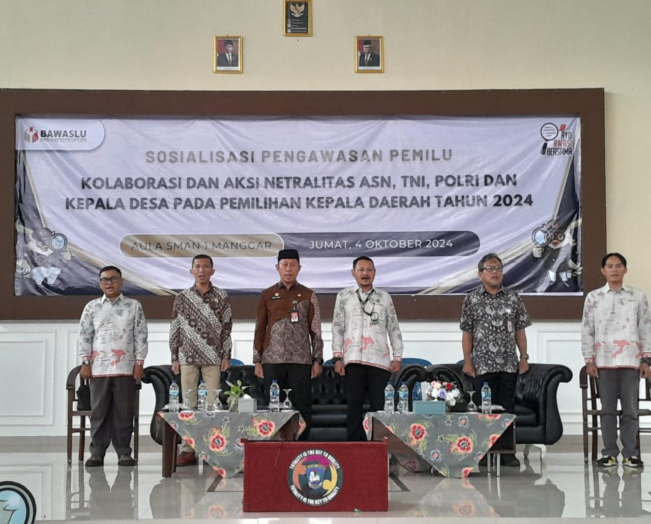 Pj. Bupati Beltim Asmawa Tosepu Ingatkan Netralitas ASN dan Kades