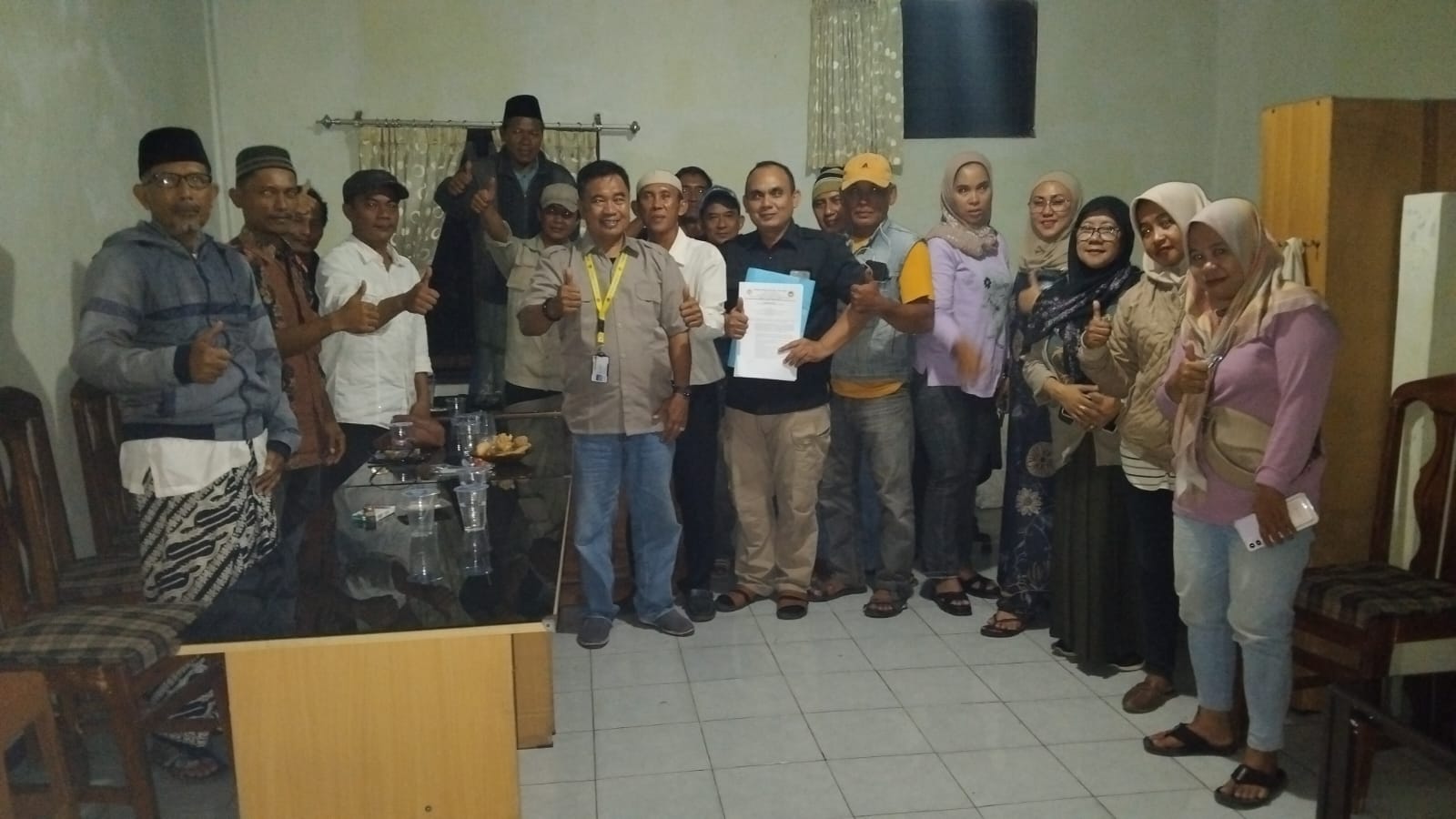 DPC Pelita Prabu Kabupaten Cirebon Terima Surat Keputusan