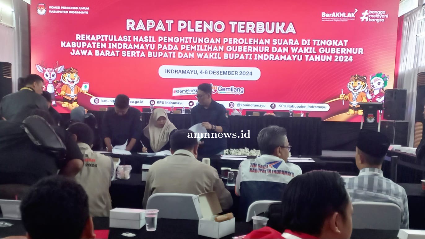 Hasil Rekapitulasi KPU Indramayu Pasangan Lucky-Sae Menang Telak