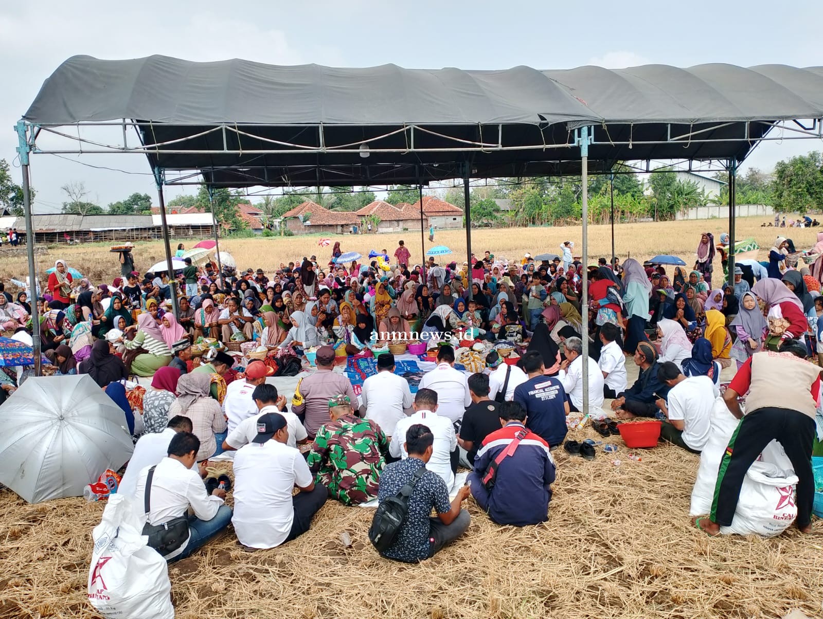 Pemdes Tunggul Payung Gelar Sedekah Bumi