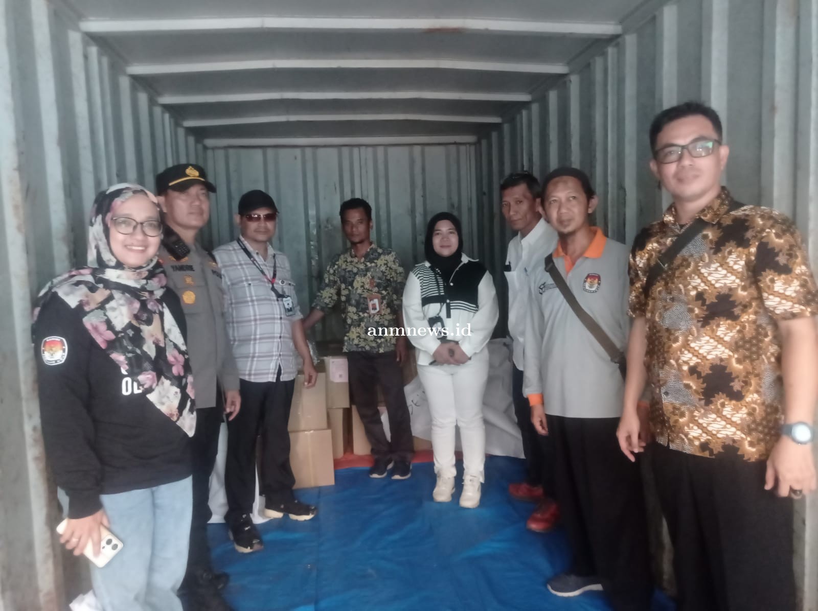 Logistik Pemilukada 2024 Telah Tiba di Gudang Logistik KPUD Belitung Timur